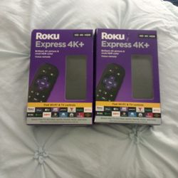 Two Roku Express Devices
