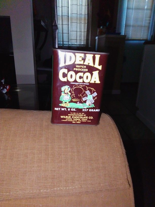 Antique Cocoa Tin