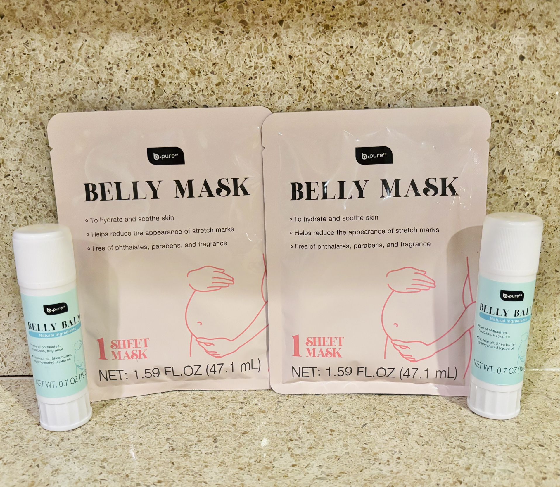 Belly Mask & Belly Balm For Pregnant Belly’s