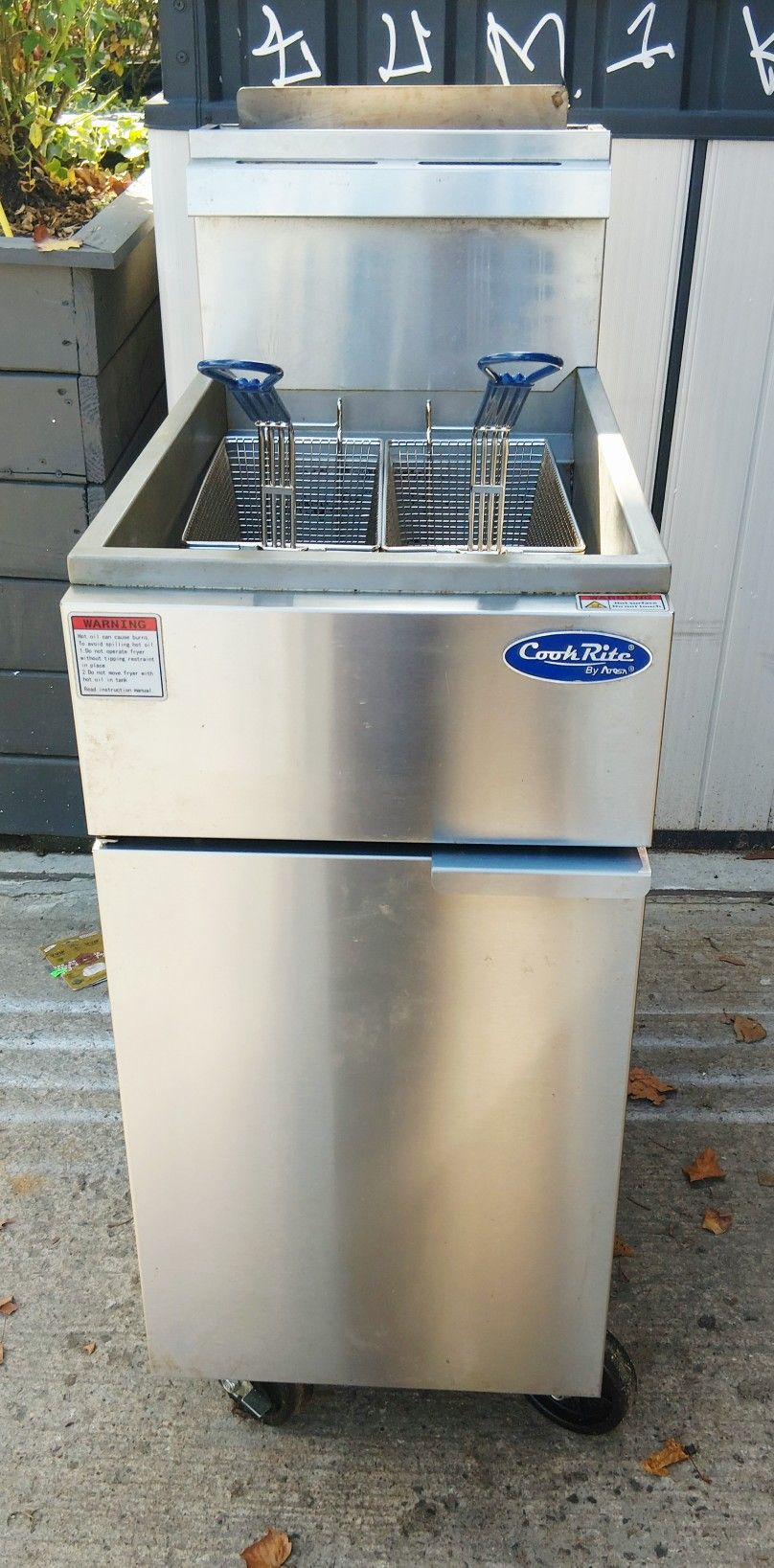 Commercial Atosa Heavy Duty Gas Deep Fryer