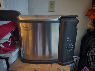 Butterball Electric Indoor Turkey Fryer, Silver