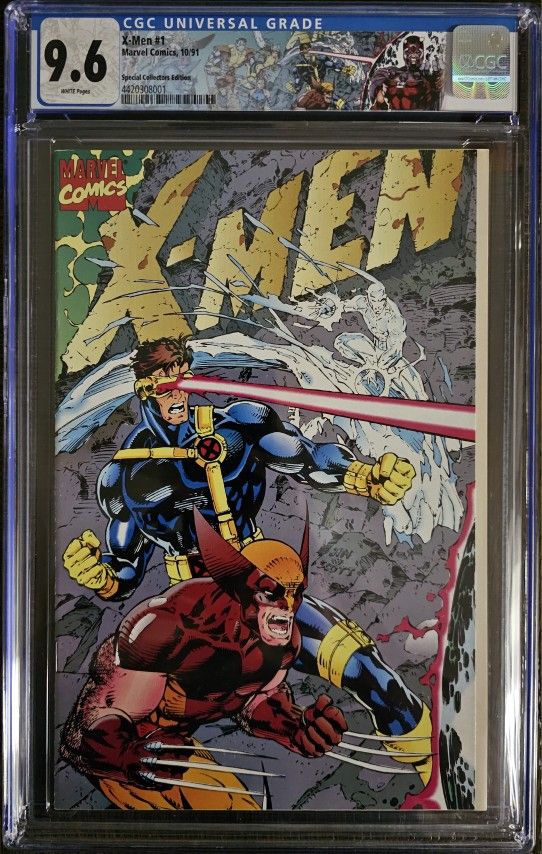 X-men #1 🔑 Special Collector's Edition W/ Custom Label '91