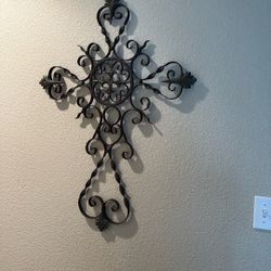 Decorative Wrought Iron Cross