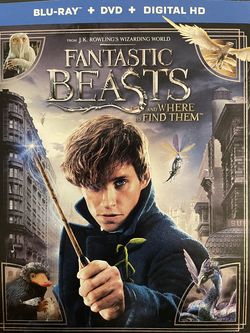 FANTASTIC BEASTS And Where To Find Them (Blu-Ray + DVD-2016)