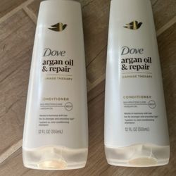 Dove Argan Oil & Repair Damage Therapy Conditioner  12 fl oz ( 2 Pack )