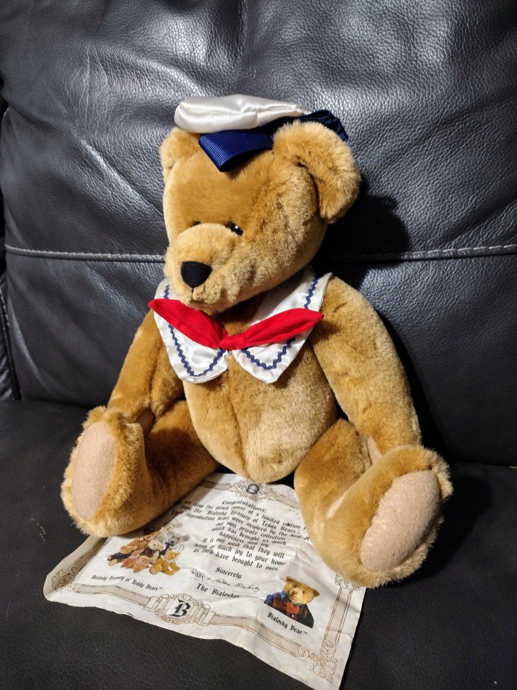 Bialosky Treasury Teddy Bears "Captain Cruiser"