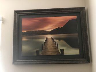 Picture and student desk