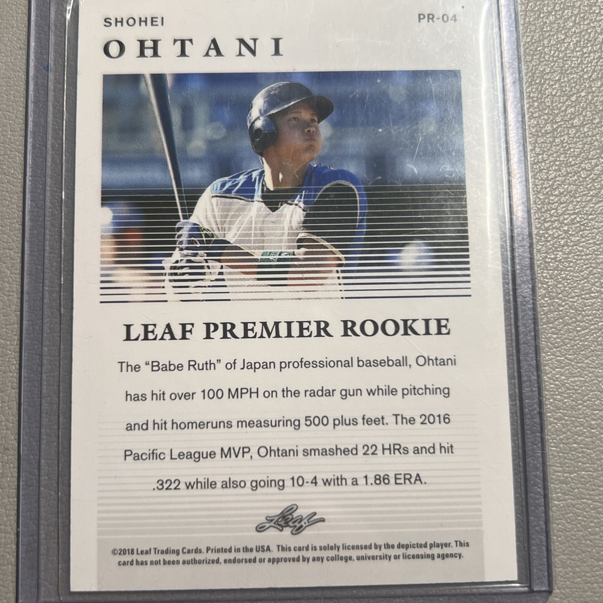 Shohei Ohtani Rookie Card For Sale In Downey, CA - OfferUp