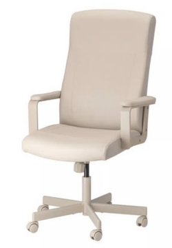 MILLBERGET Swivel chair, Murum beige