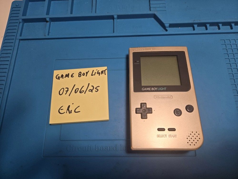 Nintendo Game Boy Light Gold Completely Revised and Cleaned