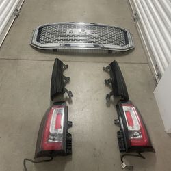 Grill & Tail Lights For 2015 GMC Denali