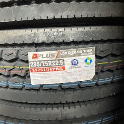 295/75r22.5 Drive Tires Traction
