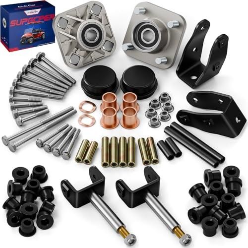 SUPGCPER Club Car Precedent Deluxe Repair Kit, Golf Cart Front End Repair Kit for Club Car Precedent 2004-UP, Club Car Rebuild Kit Front Wheel Hub Kin