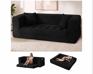 Brand new in the Box- MAXYOYO Folding Sofa Bed, Convertible Boneless Loveseat Couch with Pillow