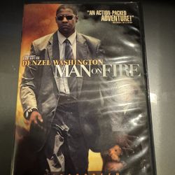 DVD MOVIE (MAN on FIRE)