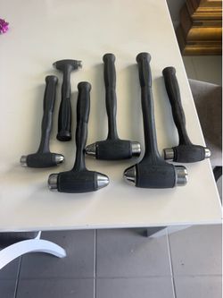 Snap on dead blow hammer set