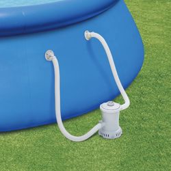  New In Box! 12FT 12 Foot w Pump + Filter Hydro-Aeration Swimming Pool