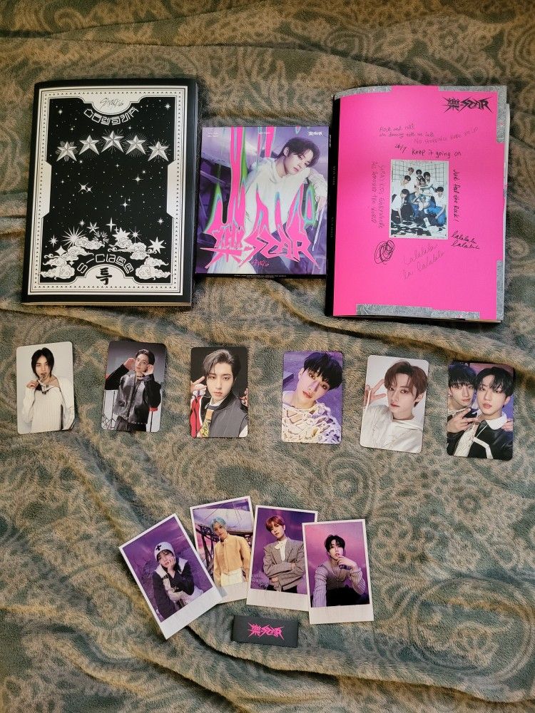 Straykids 5 Star albums and photocards (PRICES IN NEXT PICTURE)