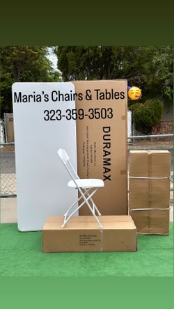 New Chairs, Tables & Canopies For Sale