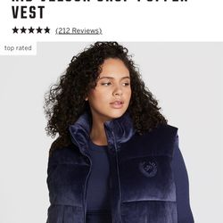 Victoria Secret Navy Blue Puffer Best!! 