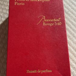 Baccarat Rouge 540 Perfume 