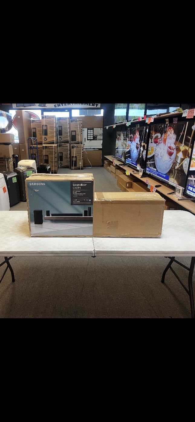 SAMSUNG SOUNDBARS 4.1 280 WATT WIRELESS SUBWOOFER AND REAR SPEAKERS IN STOCK W/WARRANTY - PAYMENT OPTIONS