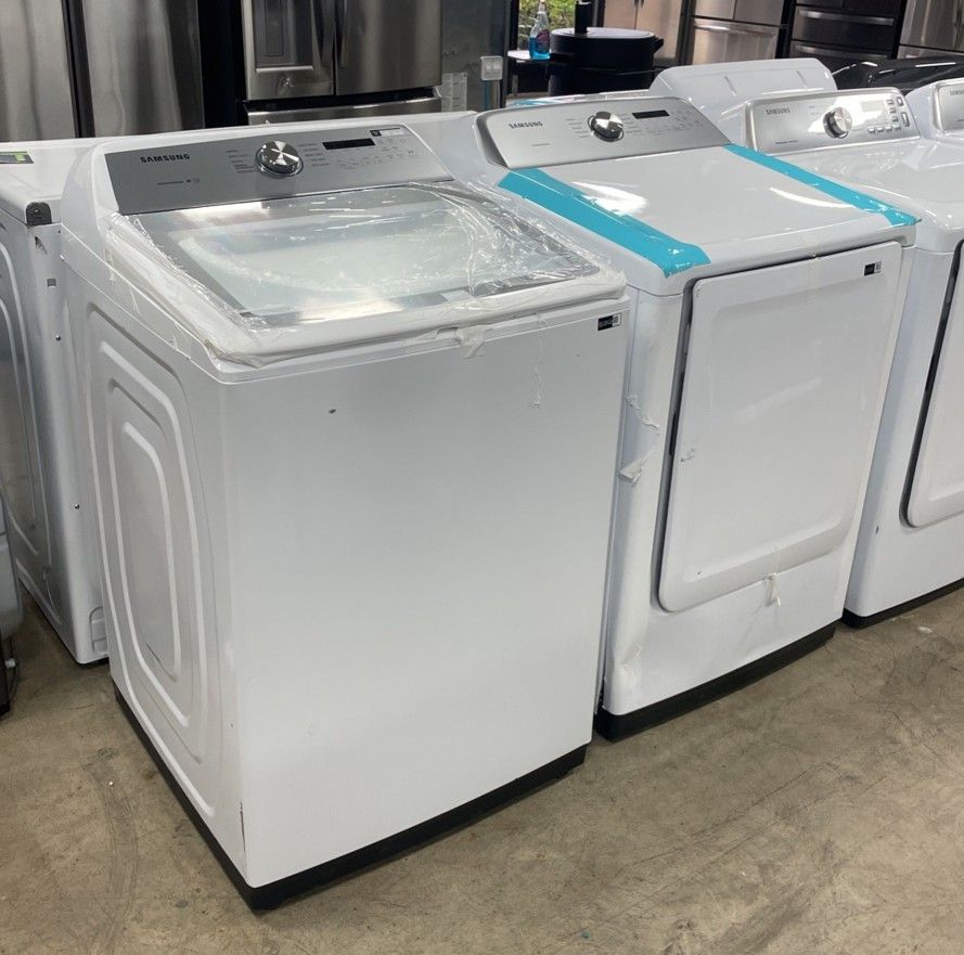 Samsung top load washer and dryer set AEC