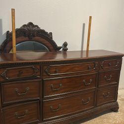 Dresser And Mirror