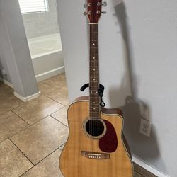 6 String Acoustic Guitar - “Woods” Brand 