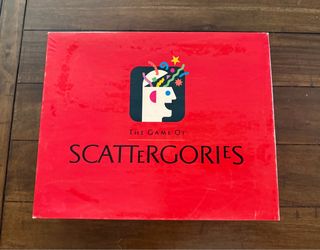Vintage 1988 The game of Scattergories board game produced by Milton Bradley, New!