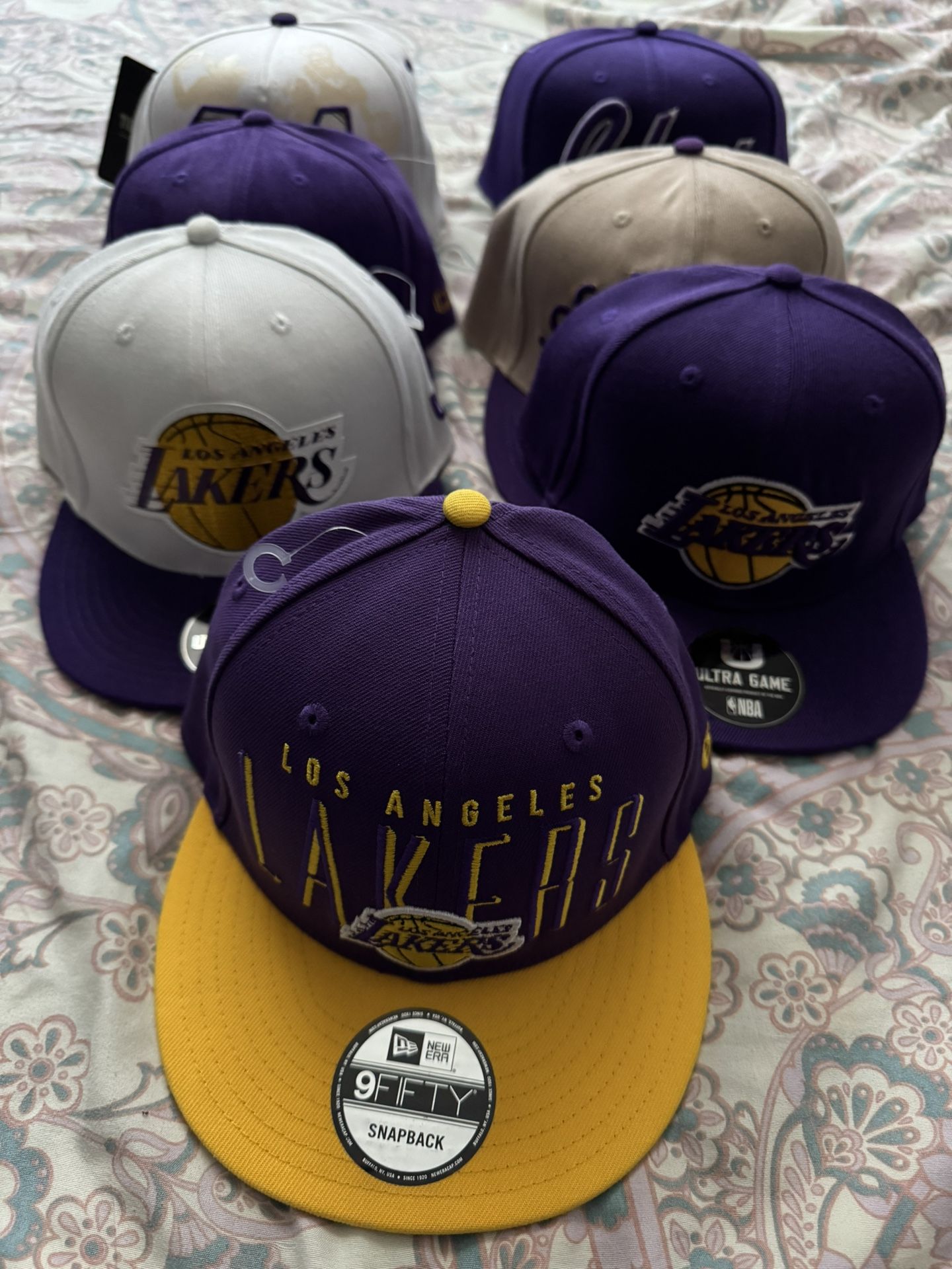 Lakers Adjustable Hats New