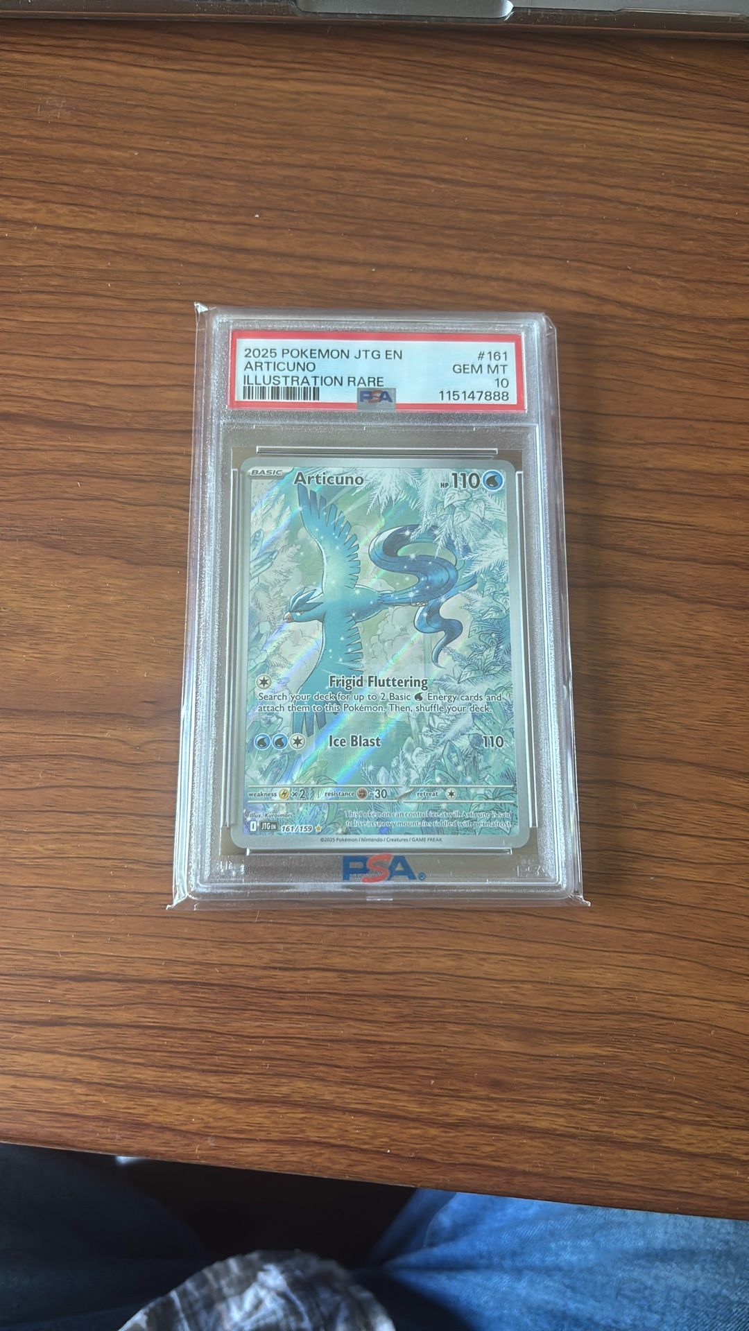 Pokemon Articuno IR PSA 10