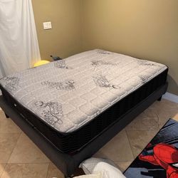 Bed And Bed Frame Queen