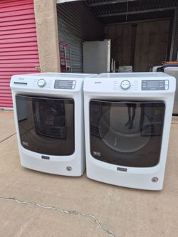 Maytag Front Load Washer and Dryer Set