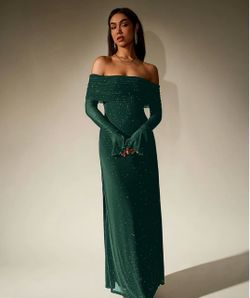 Dark green dress