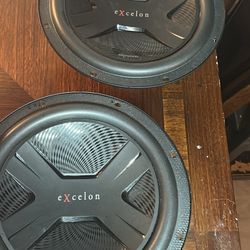 2 Kenwood Excelon 12’s