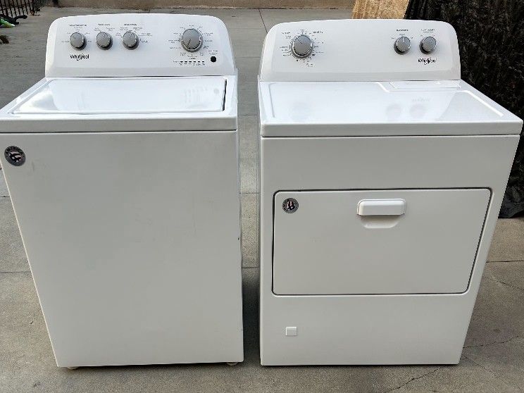 Whirlpool Washer And Dryer