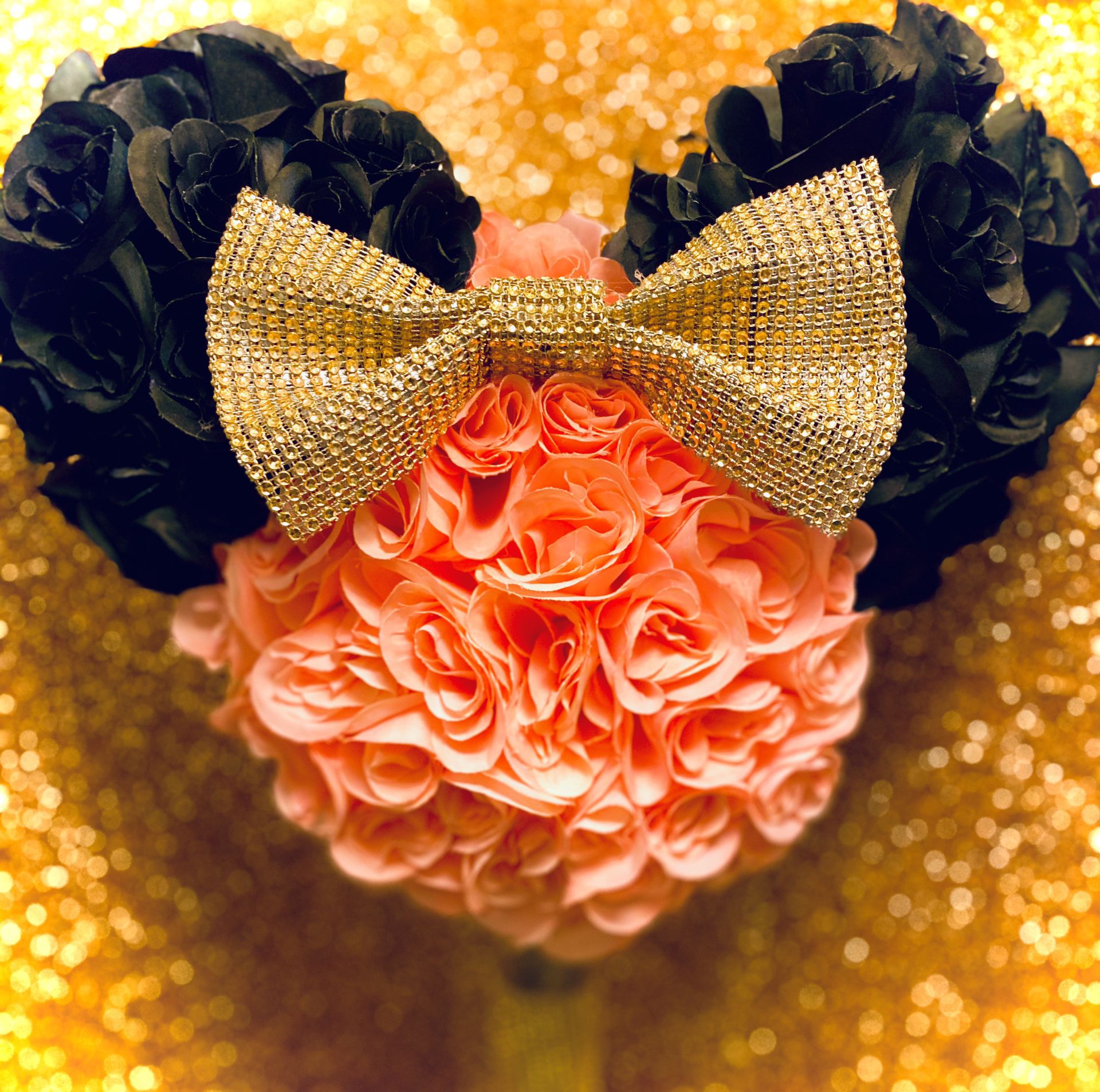 Disney Wedding Party Decor / Minnie Mouse Flower Ball