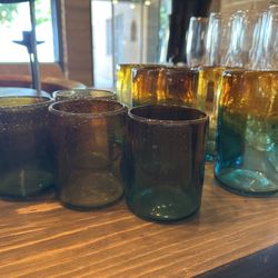 Recycled glass Drink ware 