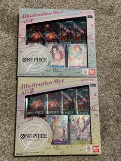 One piece tcg illustration vol 1 and 2