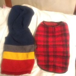 2 Dog Coats (Size -  Medium)Dickens Closet By Petco