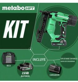 Metabo HPT 18V Cordless Brad Nailer Kit