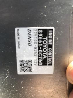   ECM/PCM For Toyota Tundra