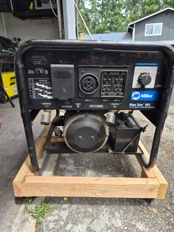 Miller blue star 185 welder generator