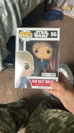 Loot Crate Exclusive Funko Pop #86 Star Wars Han Solo in Snow Gear The Force Awakens 