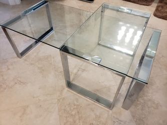 Table of glass 100 dollars