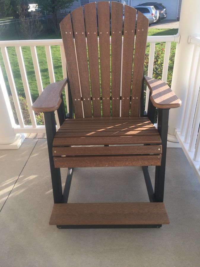 2 - Balcony Poly Adirondack Chairs