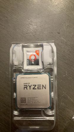 Ryzen 2600 and 2tb hdd new in box