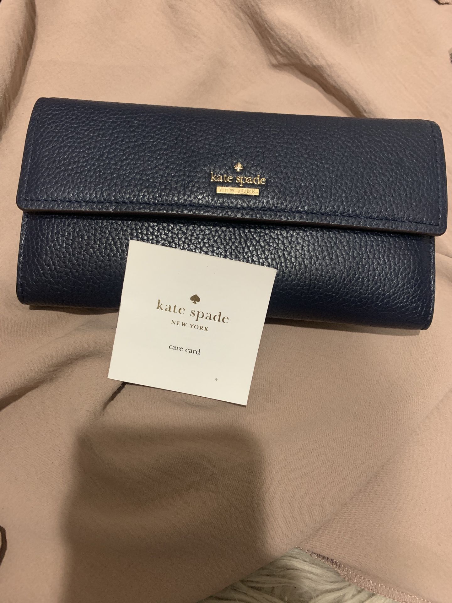 Blue Kate spade wallet