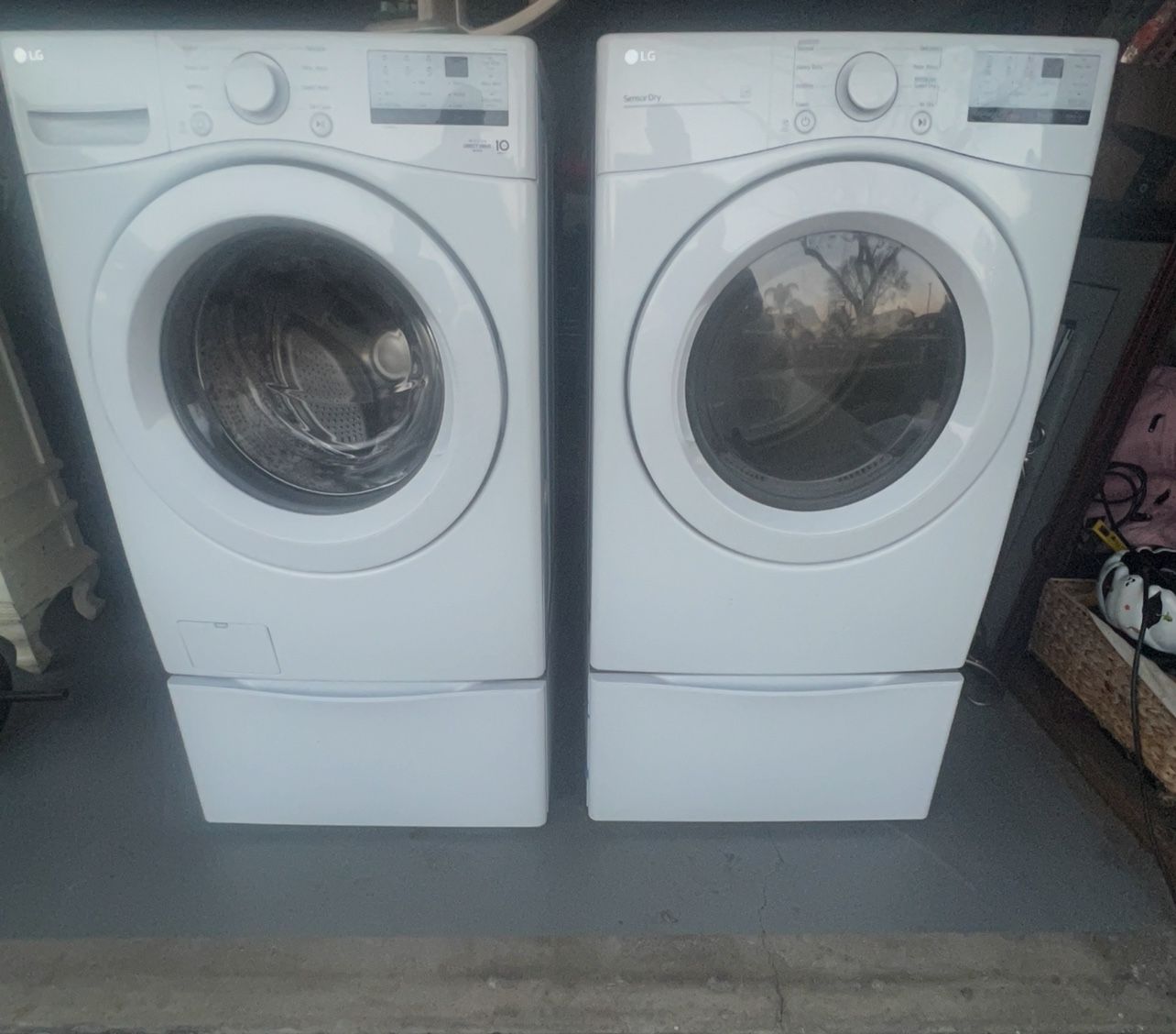 LG Direct drive Technology Washer and Dryer